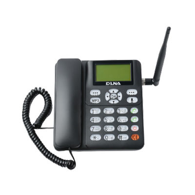 kupować Cyfrowy telefon bezprzewodowy 2 Sim Telefon biurkowy GSM z dwiema kartami SIM Silna poufność online manufacture