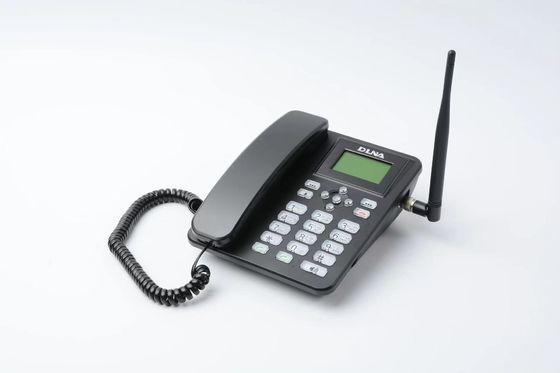 kupować Podwójny stały bezprzewodowy telefon biurkowy GSM, telefon stacjonarny GSM z anteną TNC online manufacture