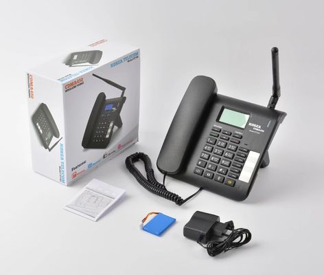 kupować Czarny telefon stacjonarny CDMA 450 MHz Wielojęzyczny telefon bezprzewodowy CDMA online manufacture