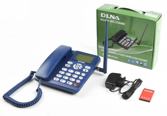 kupować Stały telefon bezprzewodowy CDMA 800 MHz Bateria 1000 mAh Telefon stacjonarny CDMA DLNA ZT868C online manufacture